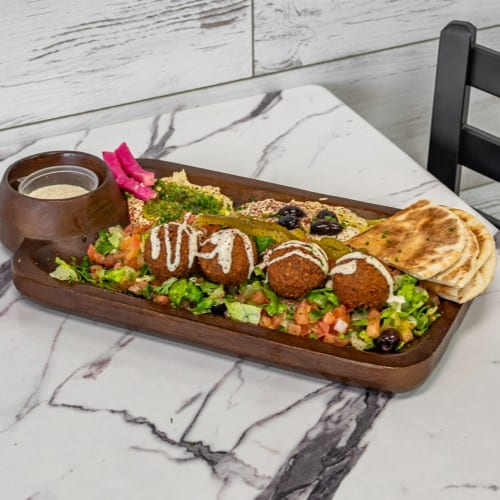 Falafel Plate.