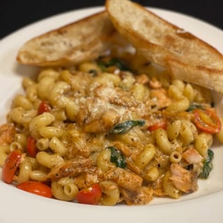 Dinner Salmon Florentine