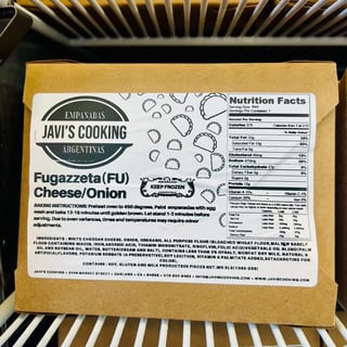 Fugazetta-FU (4 Pack) Frozen Empanadas