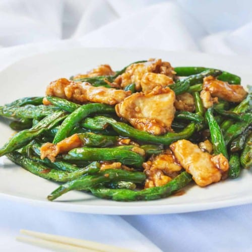 Green Bean with Chicken.