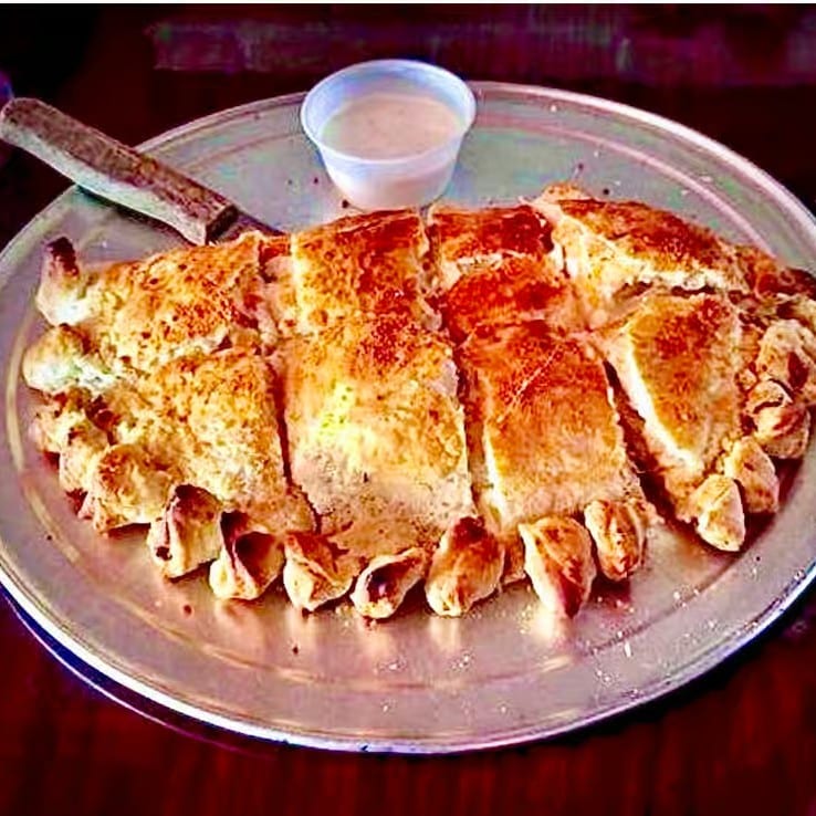 White Calzone.