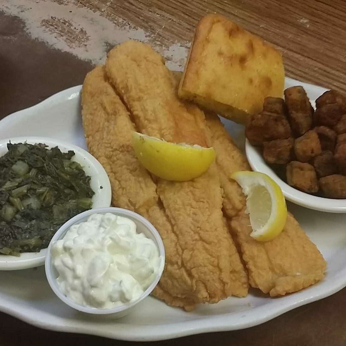 2 Piece Whitefish Dinner.