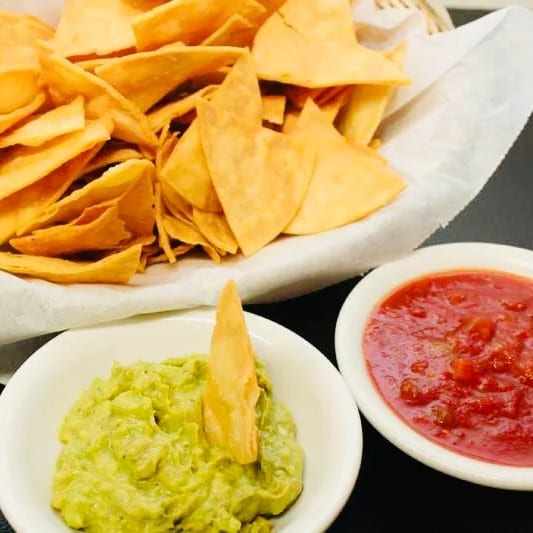 Large Chips & Pico de Gallo.