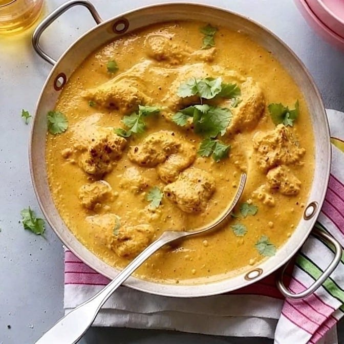 Chicken, Beef, Lamb or Goat Korma.