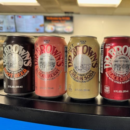 Dr Browns Root Beer.