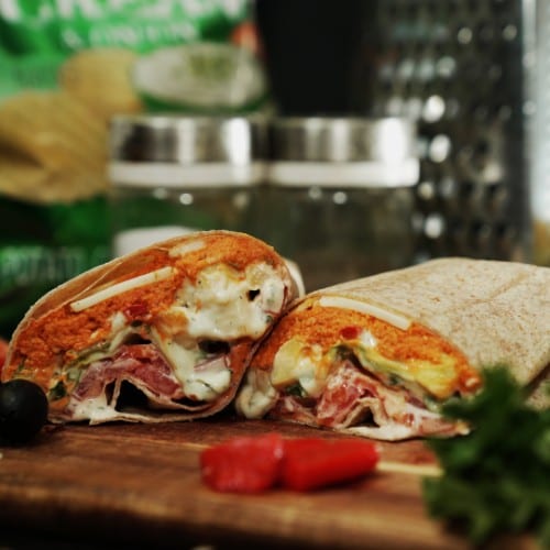 Veggie Monster Wrap.