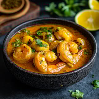 Shrimp or Fish Mango Curry