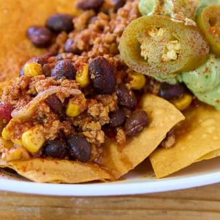 Bean & Cheese Nachos