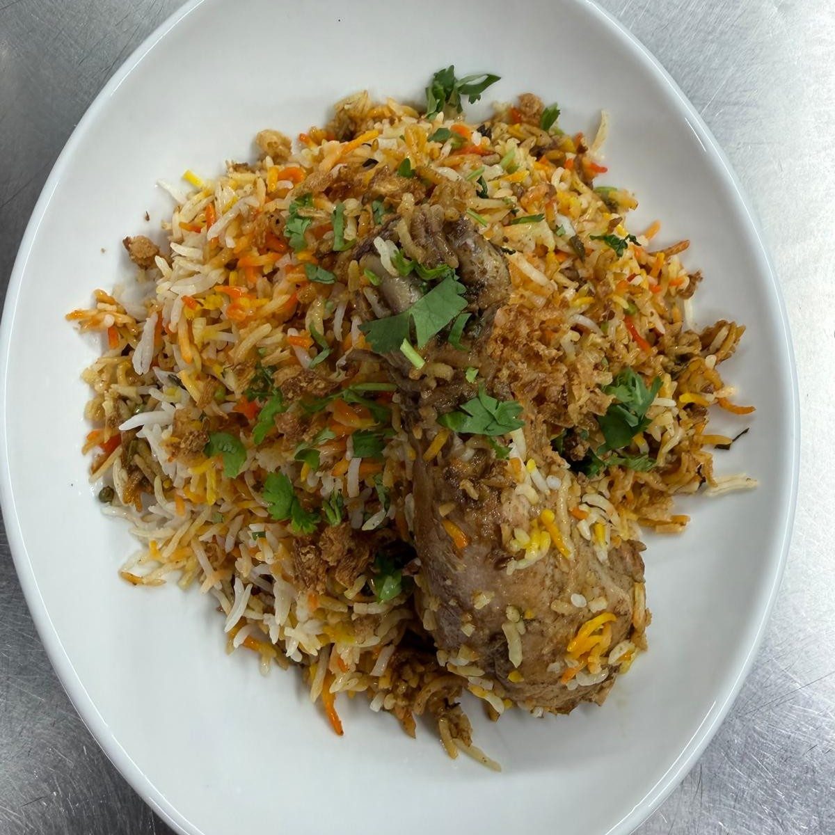 Chicken Dum Biryani.