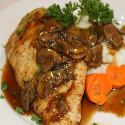 Chicken Marsala.