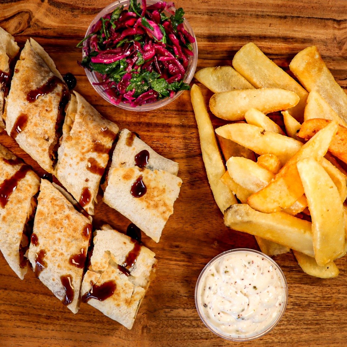 Niro's Shawarma Combo.