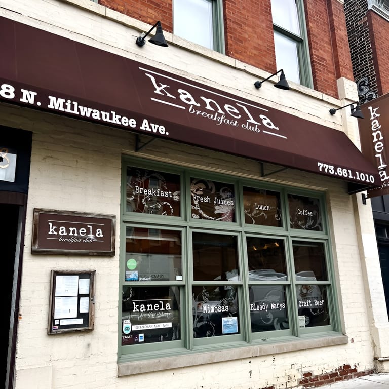 Kanela Breakfast Club- 1408 N Milwaukee Ave