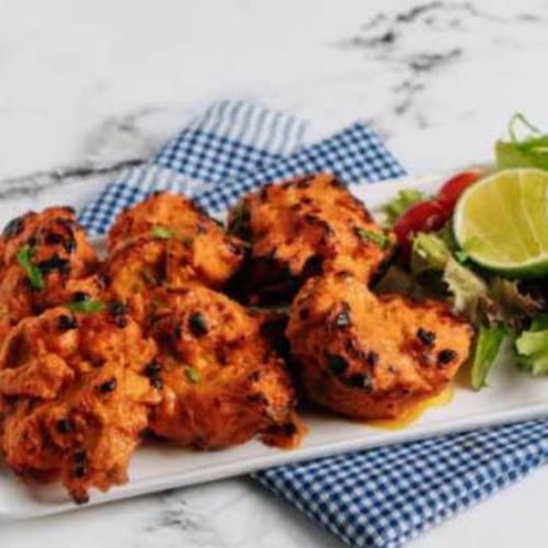Chicken Tikka Kebab.