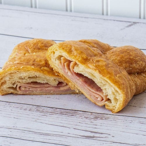 Ham & Swiss Cheese Croissant.