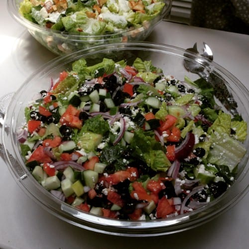 Greek Salad Catering.