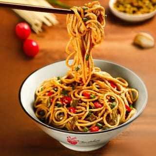 Sichuan Special Stirred Spicy Noodle / 海椒拌面