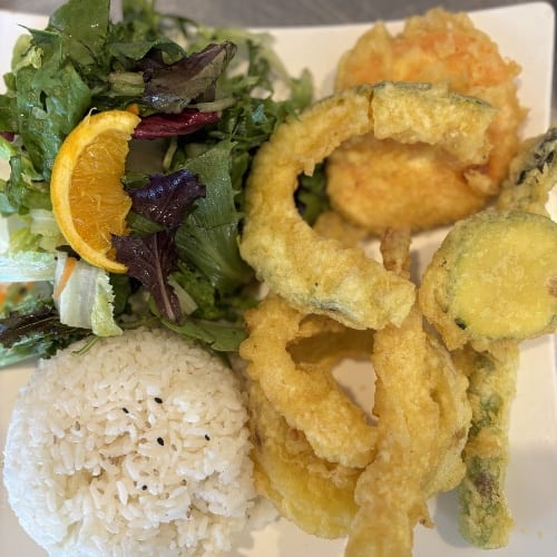 Shrimp (2pc) + Vegetable (5pc).