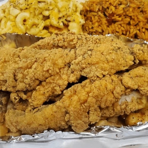 Fried Fish Platter.