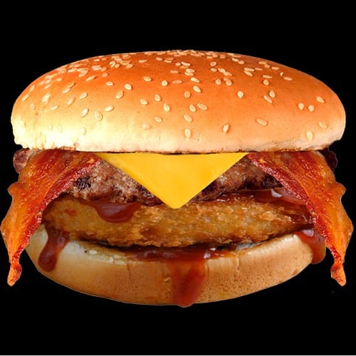 Western Bacon Cheeseburger.