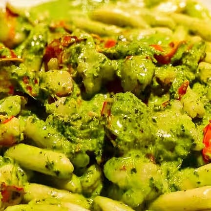 Cavatelli Pesto.
