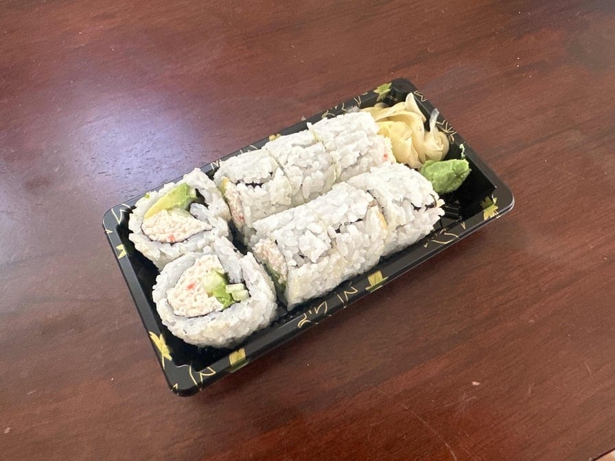 California Rice Outside Roll.