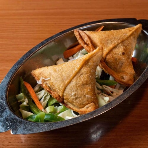 Lamb Samosa.