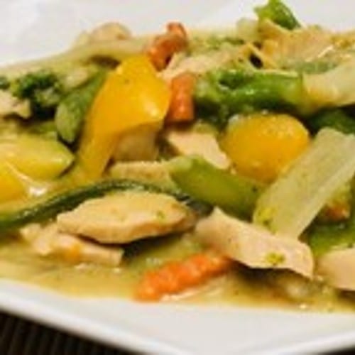 Green Curry Chicken.