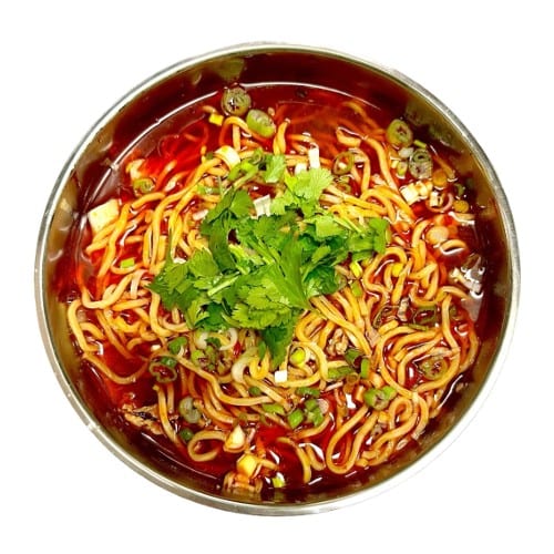 Basil Thai-noodle Soup.