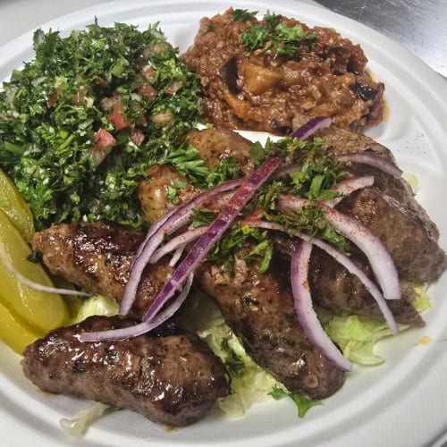 Koufta Kebab.