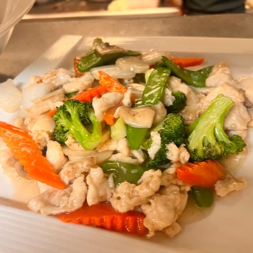 Moo Goo Gai Pan.