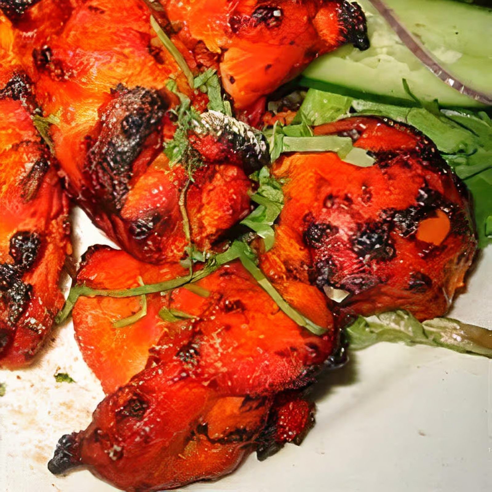Chicken Tikka Angare.