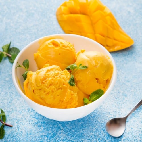 Mango Sorbet.