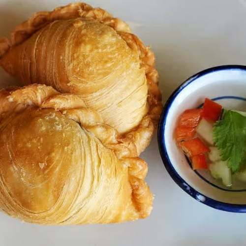 Curry Puffs (2)-Chicken.