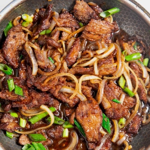 Mongolian Beef.