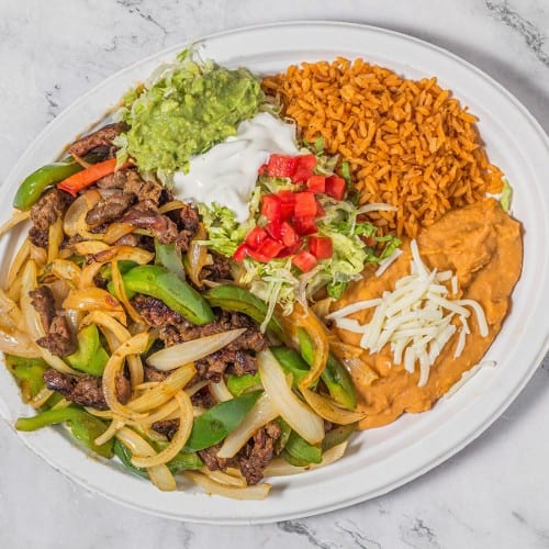 Skirt Steak Fajitas.