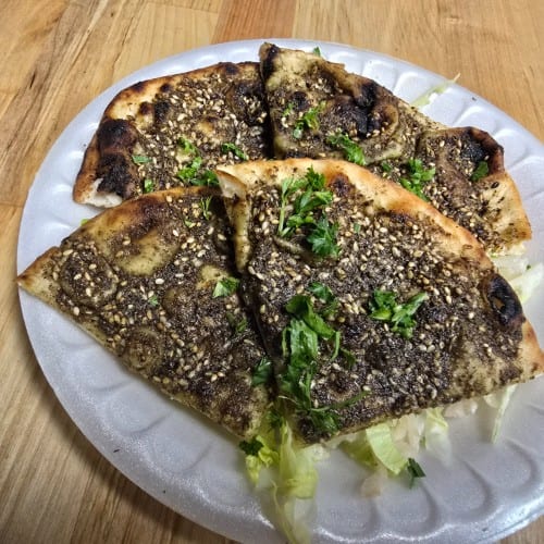 Manakeesh (Zaatar).