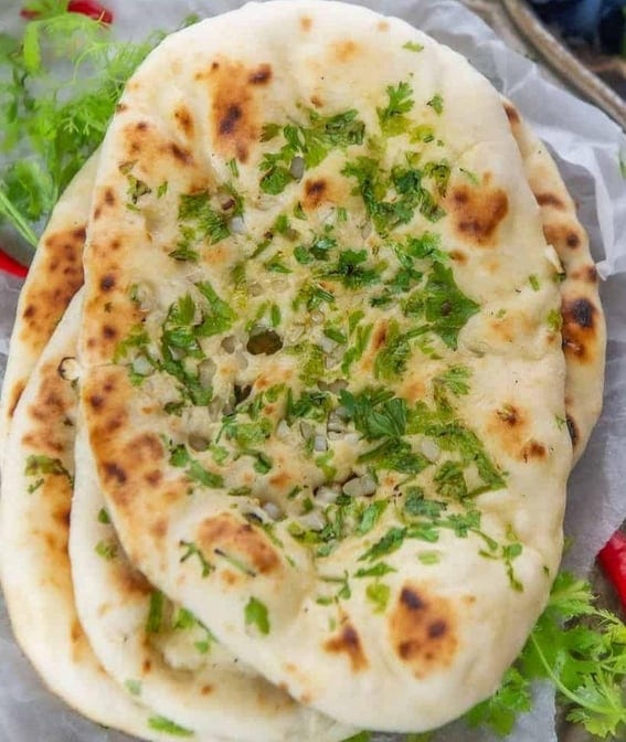 Garlic Naan.