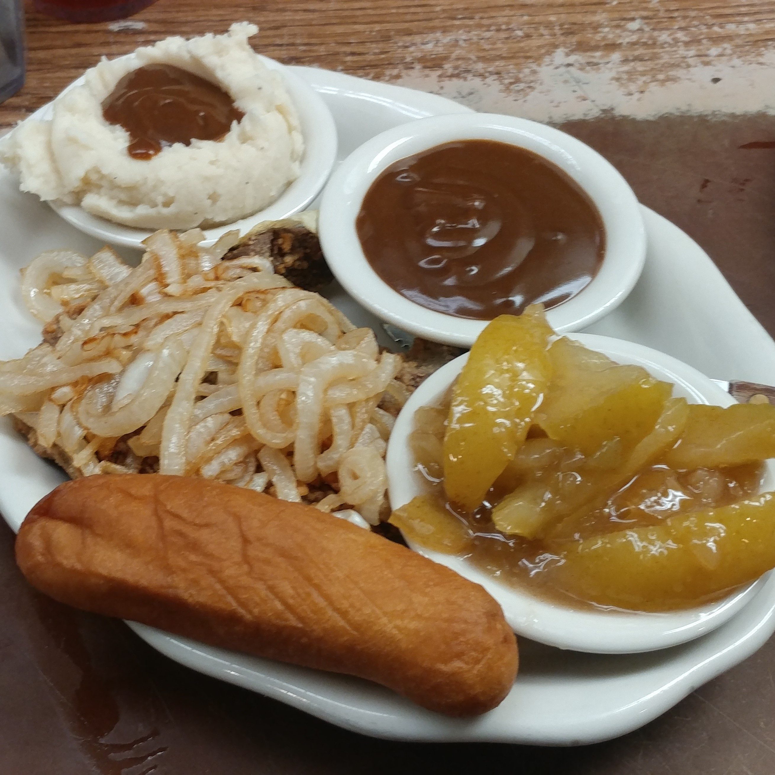 Beef Liver N' Onions.