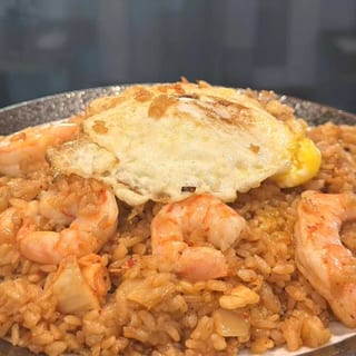 Shrimp Kimchi Fried Rice
