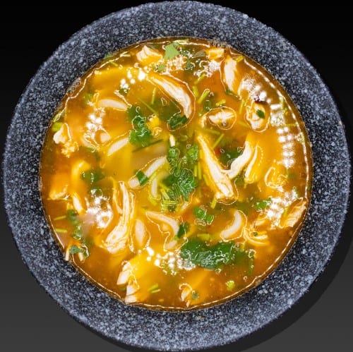 Chicken Udon Noodle Soup.