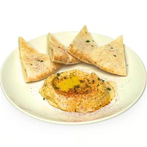Small Hummus & Pita Points - 4 Oz.