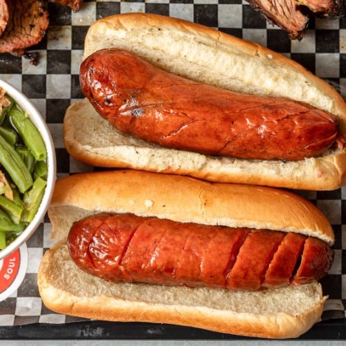 Grilled Links Dinner.