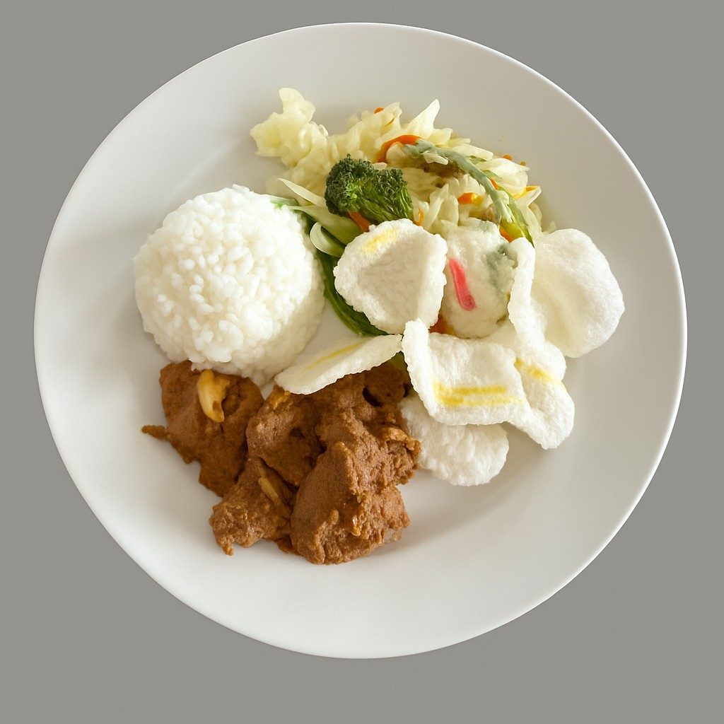 V7. Rendang Nangka (Vegan).