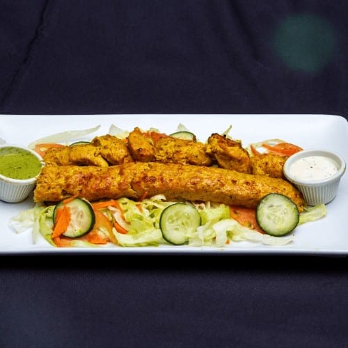 Kobeeda Chicken & Chicken Combo Platter.