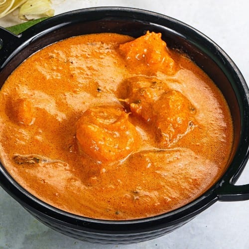 Shrimp Tikka Masala.