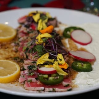 Marinated Yellowfin Tuna