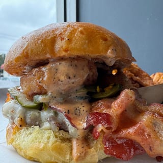 The Gold Rush Burger (Signature Burger)