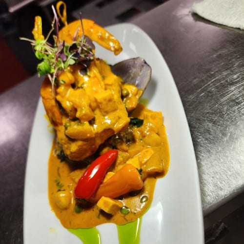 Mahi Mahi & Jumbo Shrimp.