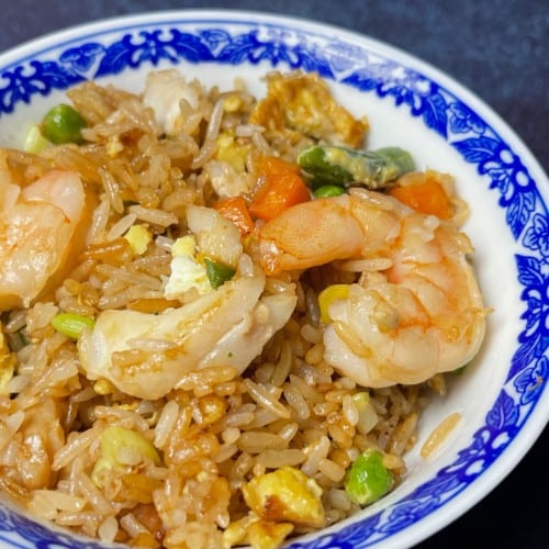 Seafood Fried Rice.