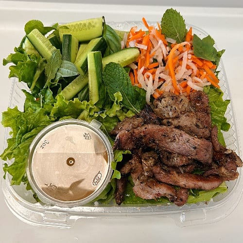 Grilled Pork Salad Bowl.